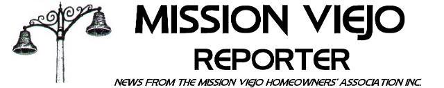 Mission Viejo Reporter Newsletter Header